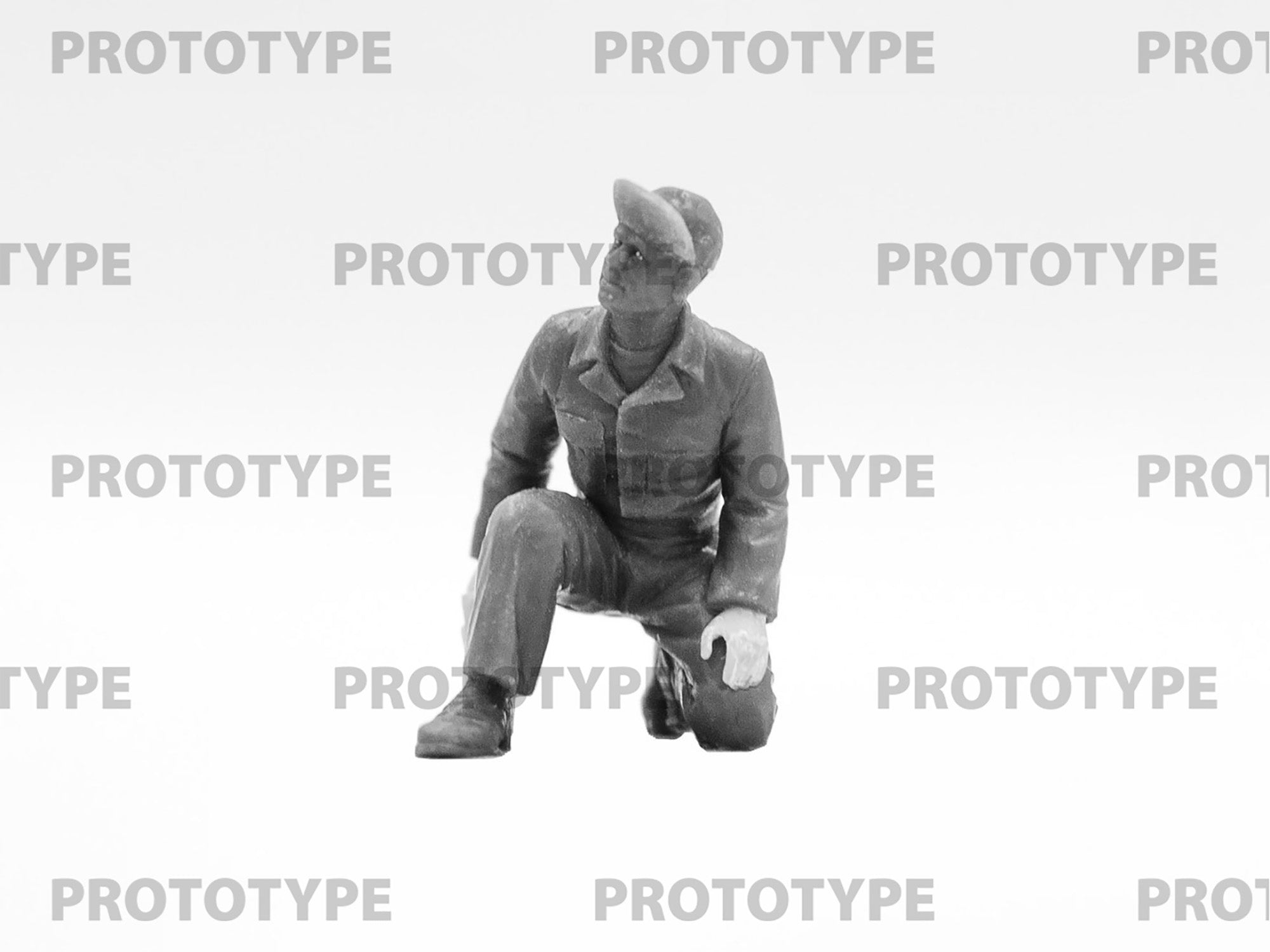 ICM 48088 Plastic model 1:48 USAAF Bomber Pilots and Ground Personnel 1944-1945