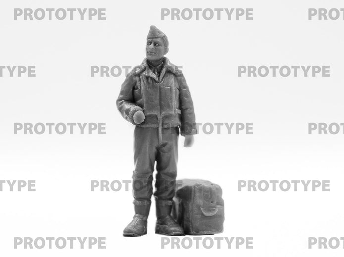 ICM 48088 Plastic model 1:48 USAAF Bomber Pilots and Ground Personnel 1944-1945
