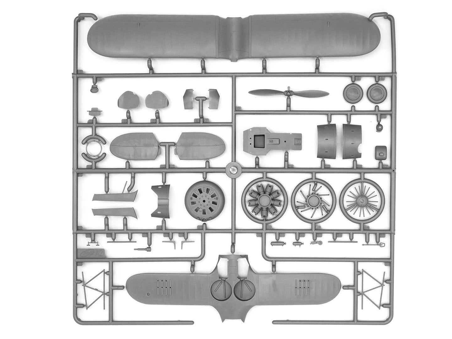 ICM48095 Plastic model kit aircraft 1:48 I153 Chaika WWII Soviet Biplane Fighter
