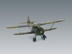 ICM48095 Plastic model kit aircraft 1:48 I153 Chaika WWII Soviet Biplane Fighter