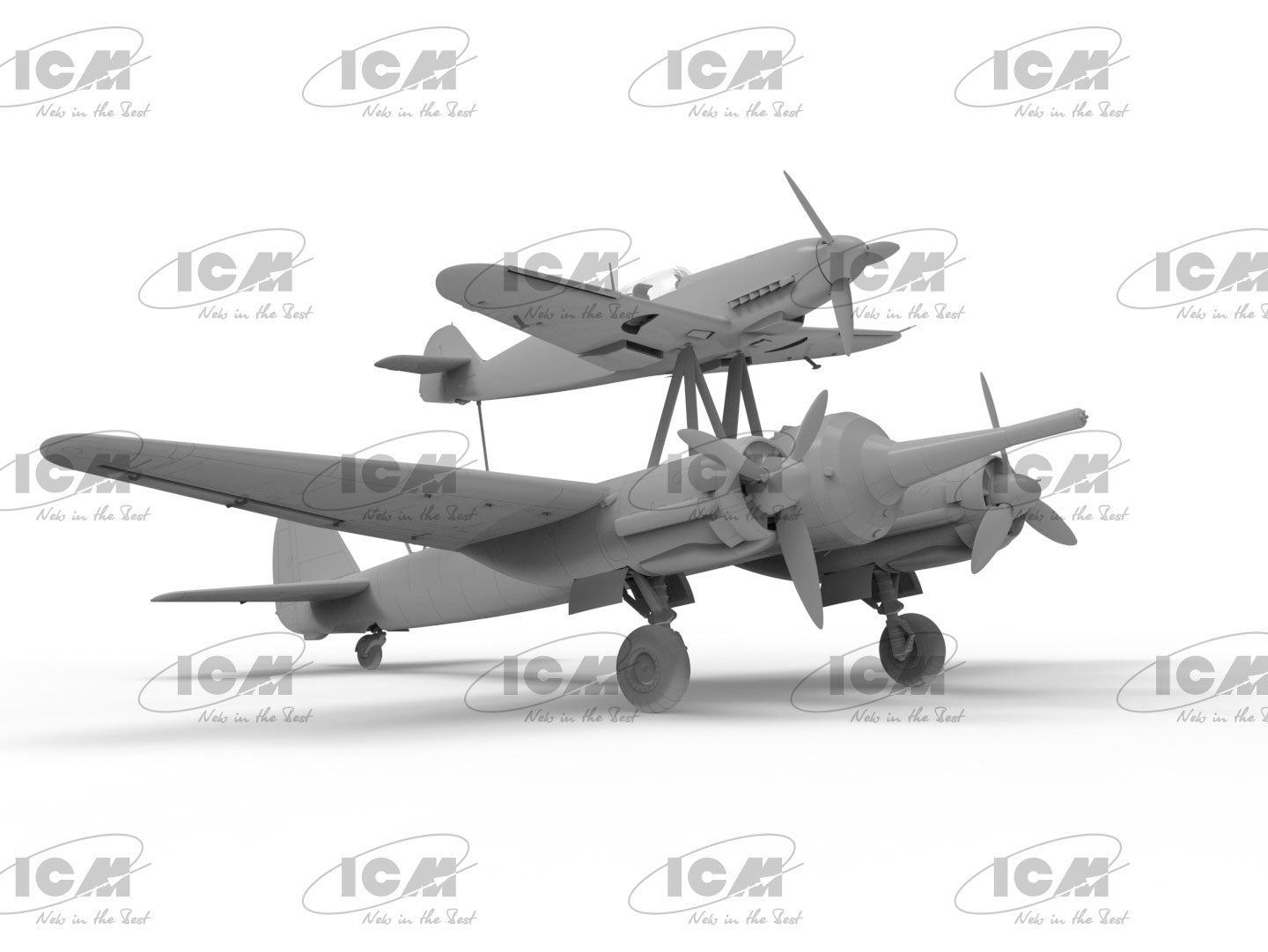 ICM 48100 Scale 1:48 Mistel 1 WWII German Composite Aircraft Plastic model kit