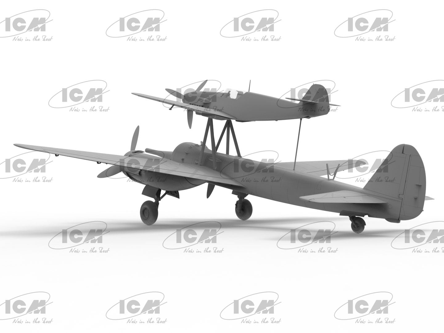 ICM 48100 Scale 1:48 Mistel 1 WWII German Composite Aircraft Plastic model kit