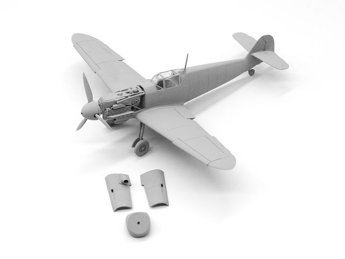 ICM 48103 Plastic model aircraft 1:48 Messerschmitt Bf-109F4 WWII German fighter