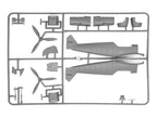 ICM 48105 Scale model kit 1:48 Messerschmitt Bf-109F-4Z/Trop WWII German fighter