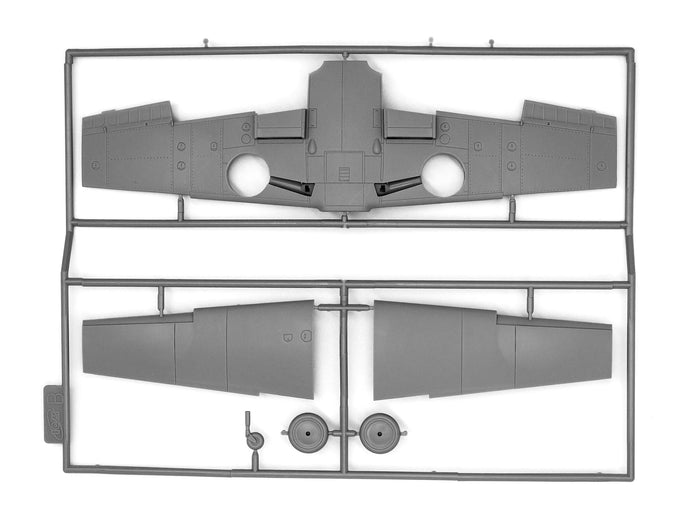 ICM 48107 model kit aircraft 1:48 Messerschmitt Bf-109 F4/R6 WWII German fighter