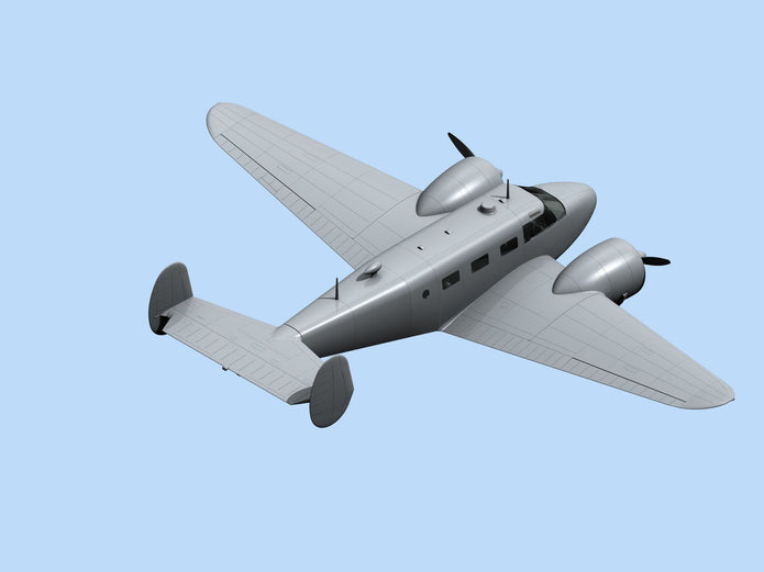 ICM 48185 Plastic model kit aircraft Scale 1:48 C18S American Passenger Aircraft