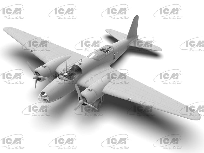 ICM 48195 Scale 1:48 Ki-21-Ib ‘Sally’ Japanese Heavy Bomber - Plastic Model Kit