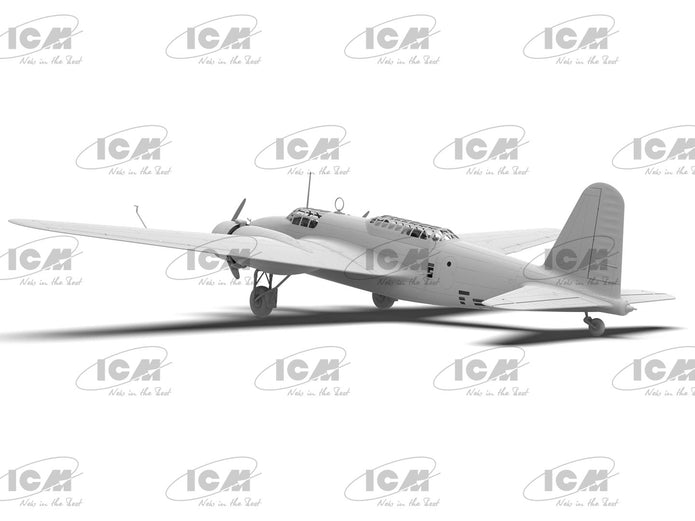 ICM 48195 Scale 1:48 Ki-21-Ib ‘Sally’ Japanese Heavy Bomber - Plastic Model Kit