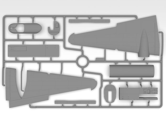 ICM 48195 Scale 1:48 Ki-21-Ib ‘Sally’ Japanese Heavy Bomber - Plastic Model Kit