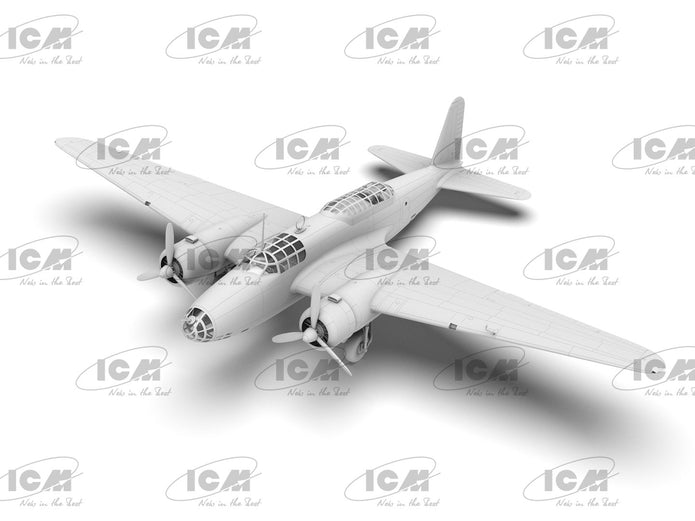 Ki-21-Ia ‘Sally’ Japanese Heavy Bomber 1:48 ICM 48196 Plastic Model Airplane Kit