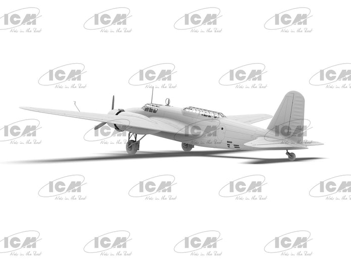 Ki-21-Ia ‘Sally’ Japanese Heavy Bomber 1:48 ICM 48196 Plastic Model Airplane Kit