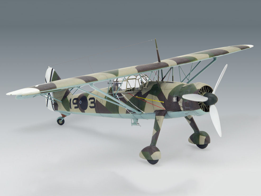 ICM 48213 Plastic model aircraft kit 1:48 Hs 126A-1 with bomb rack Condor Legion