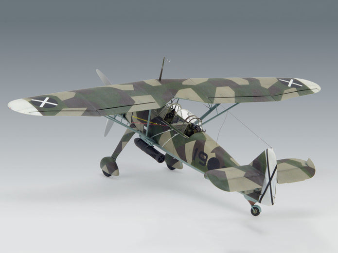 ICM 48213 Plastic model aircraft kit 1:48 Hs 126A-1 with bomb rack Condor Legion