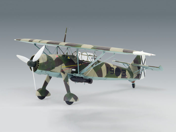 ICM 48213 Plastic model aircraft kit 1:48 Hs 126A-1 with bomb rack Condor Legion