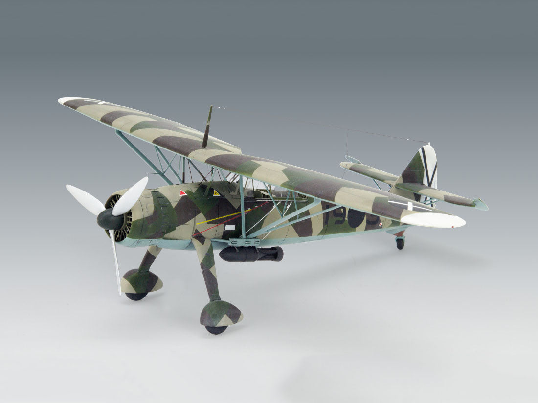 ICM 48213 Plastic model aircraft kit 1:48 Hs 126A-1 with bomb rack Condor Legion