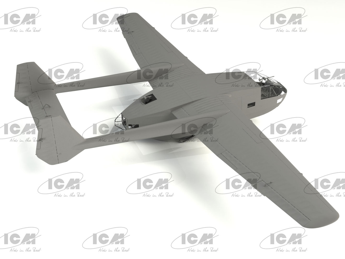 ICM 48226 Plastic model aircraft 1:48 Gotha Go 242A German Landing Glider WWII