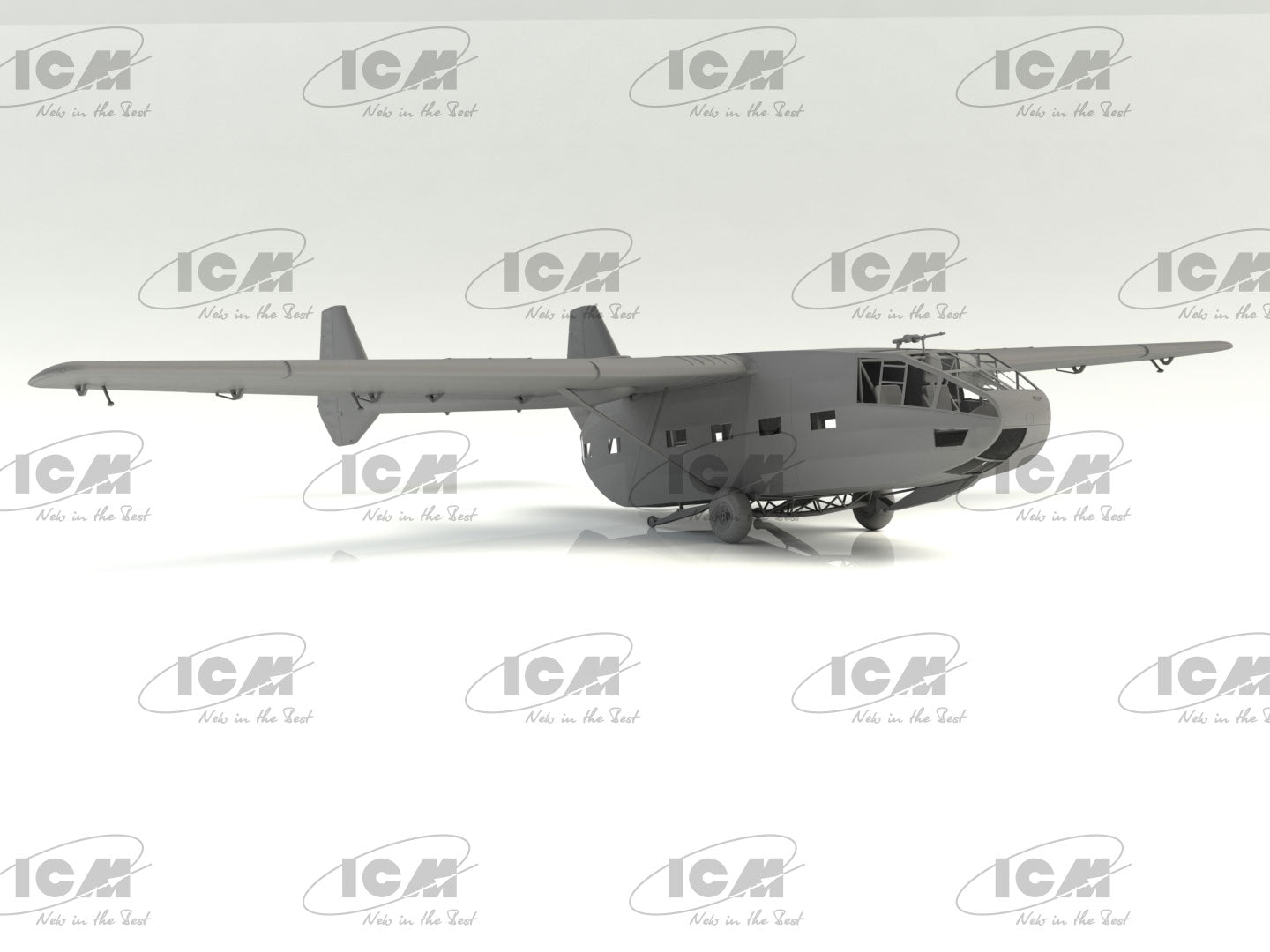 ICM 48226 Plastic model aircraft 1:48 Gotha Go 242A German Landing Glider WWII