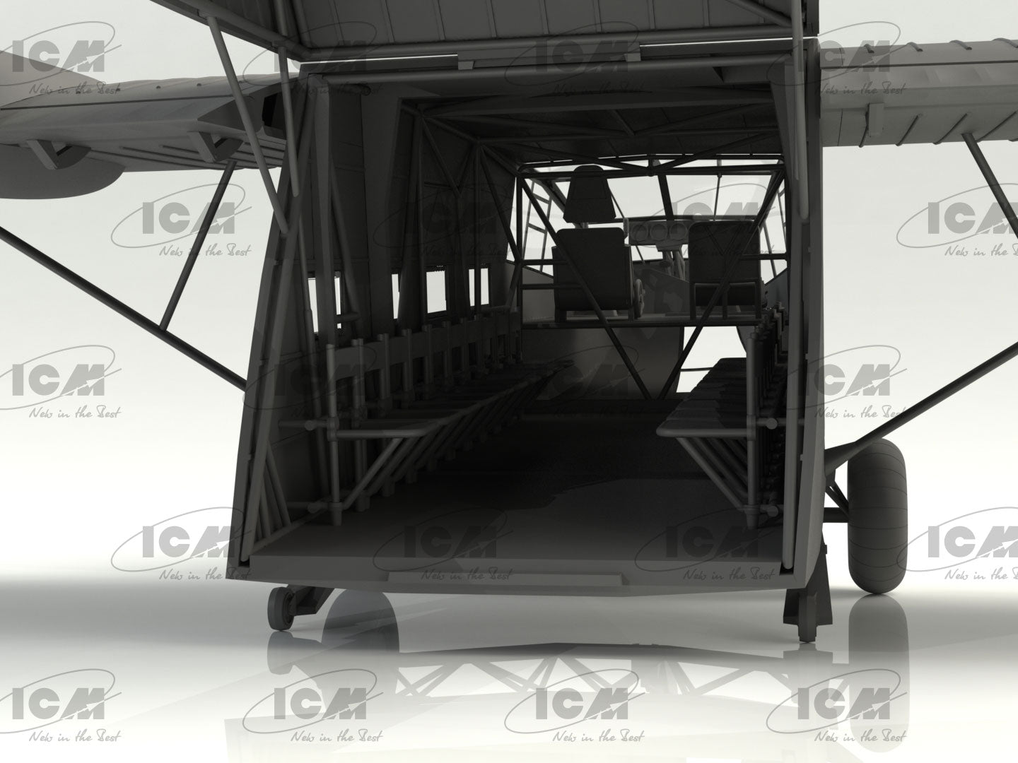 ICM 48226 Plastic model aircraft 1:48 Gotha Go 242A German Landing Glider WWII