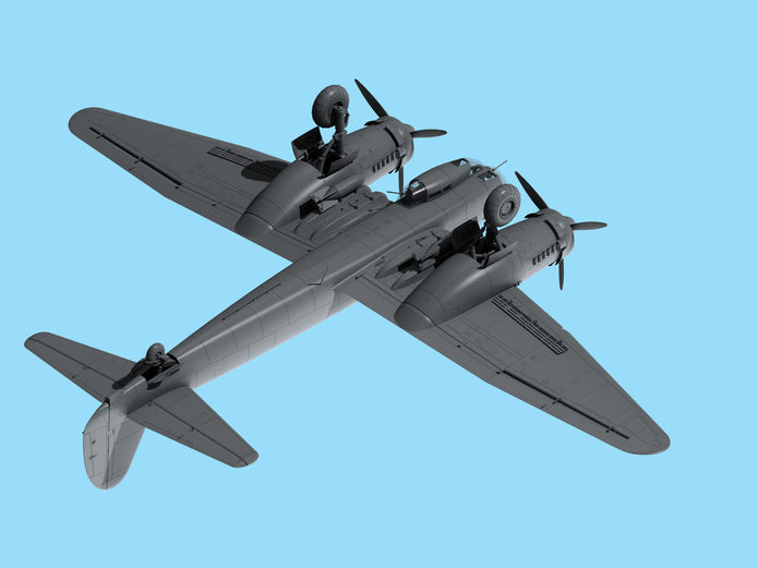 ICM 48232 Plastic aircraft model kit Scale 1:48 Ju 88A-5 WWII German bomber