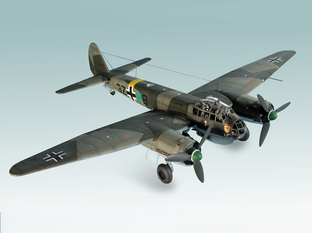 ICM 48233 Plastic aircraft model kit Scale 1:48 Ju 88A-4, WWII German Bomber