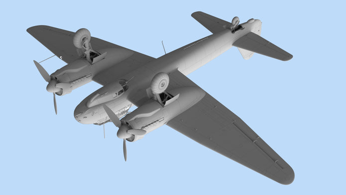 ICM 48238 Plastic model kit aircraft 1:48 Ju 88С-6, WWII German Heavy Fighter