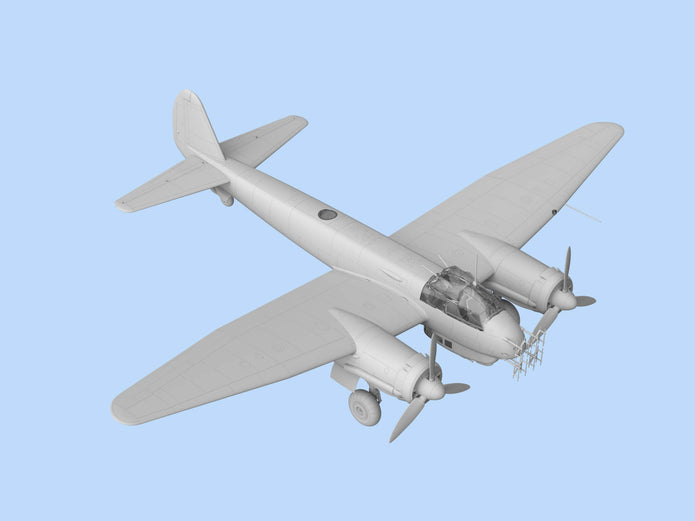 ICM 48239 Plastic model kit aircraft 1:48 Ju 88С-6b, WWII German Night Fighter