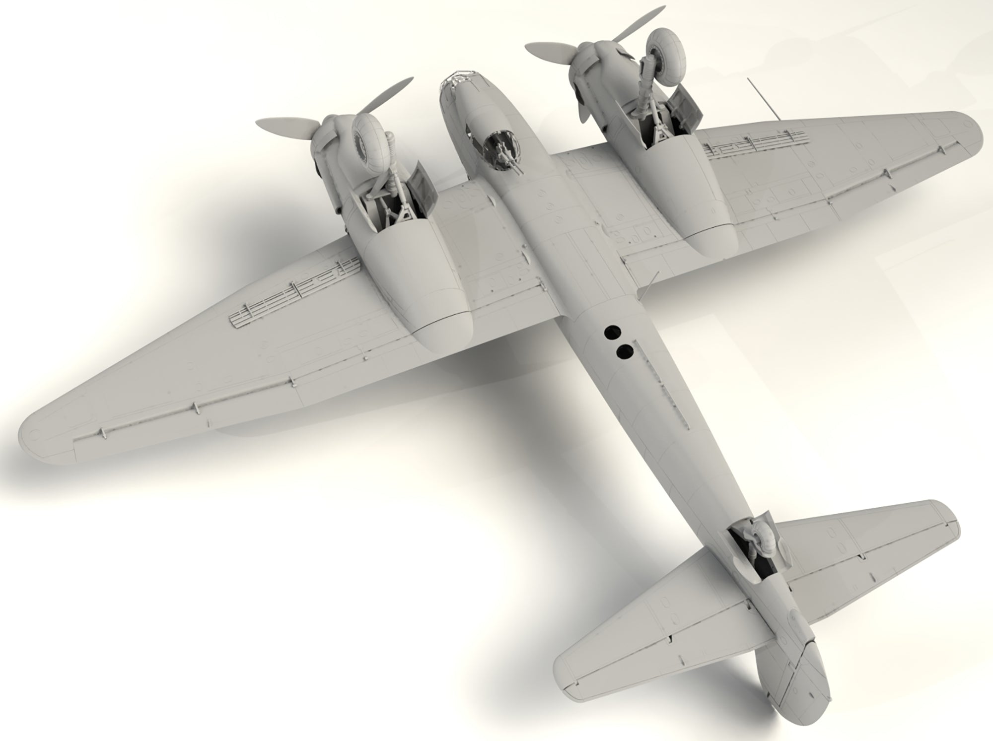 ICM 48240 Plastic model aircraft 1:48 Ju 88D-1 WWII German Reconnaissance Plane