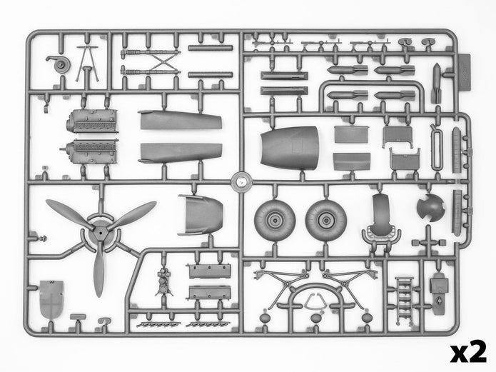 ICM 48241 Plastic model aircraft 1:48 Do 215B-4 WWII German reconnaissance plane