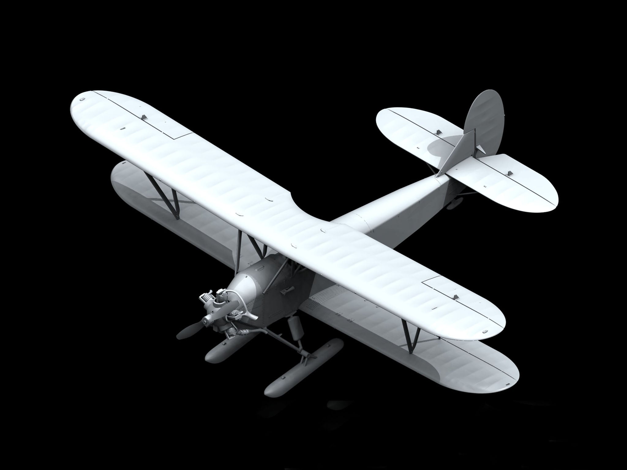 ICM48251 Plastic model aircraft 1:48 U-2/Po-2 WWII Soviet multi-purpose aircraft