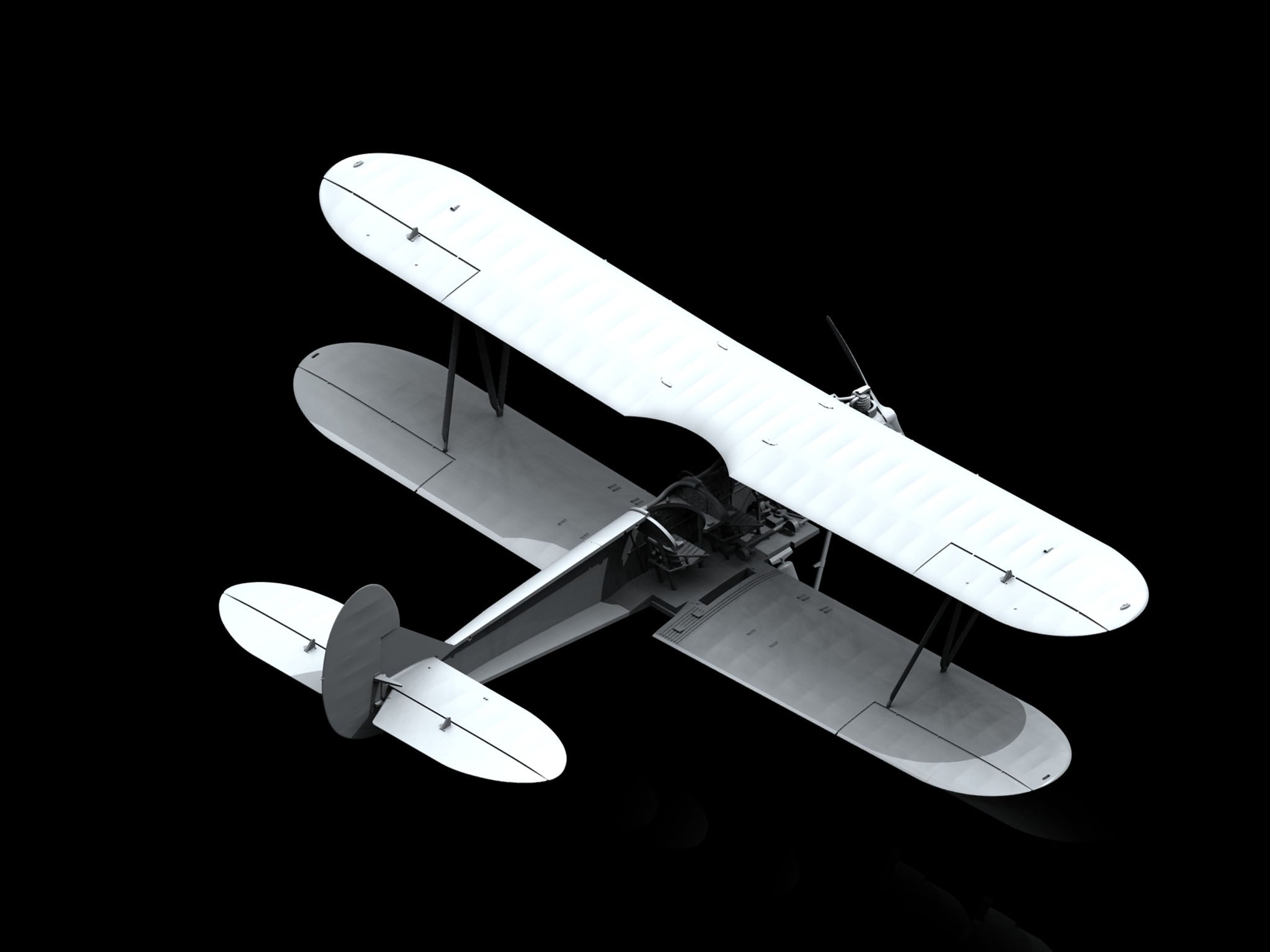 ICM48251 Plastic model aircraft 1:48 U-2/Po-2 WWII Soviet multi-purpose aircraft