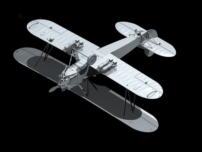 ICM 48254 Plastic model kit 1:48 U-2/Po-2VS with Soviet Pilots & GP (1943-1945)