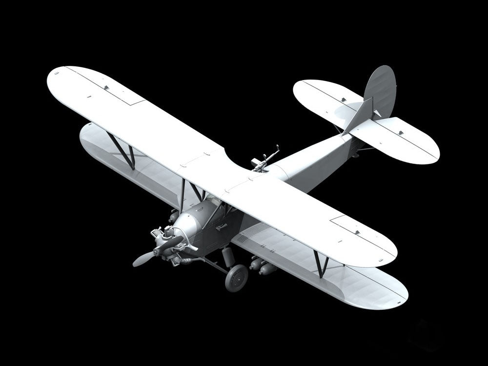 ICM 48254 Plastic model kit 1:48 U-2/Po-2VS with Soviet Pilots & GP (1943-1945)