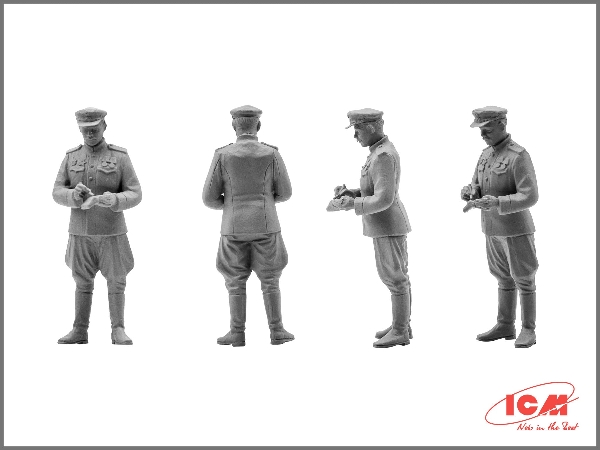 ICM 48254 Plastic model kit 1:48 U-2/Po-2VS with Soviet Pilots & GP (1943-1945)