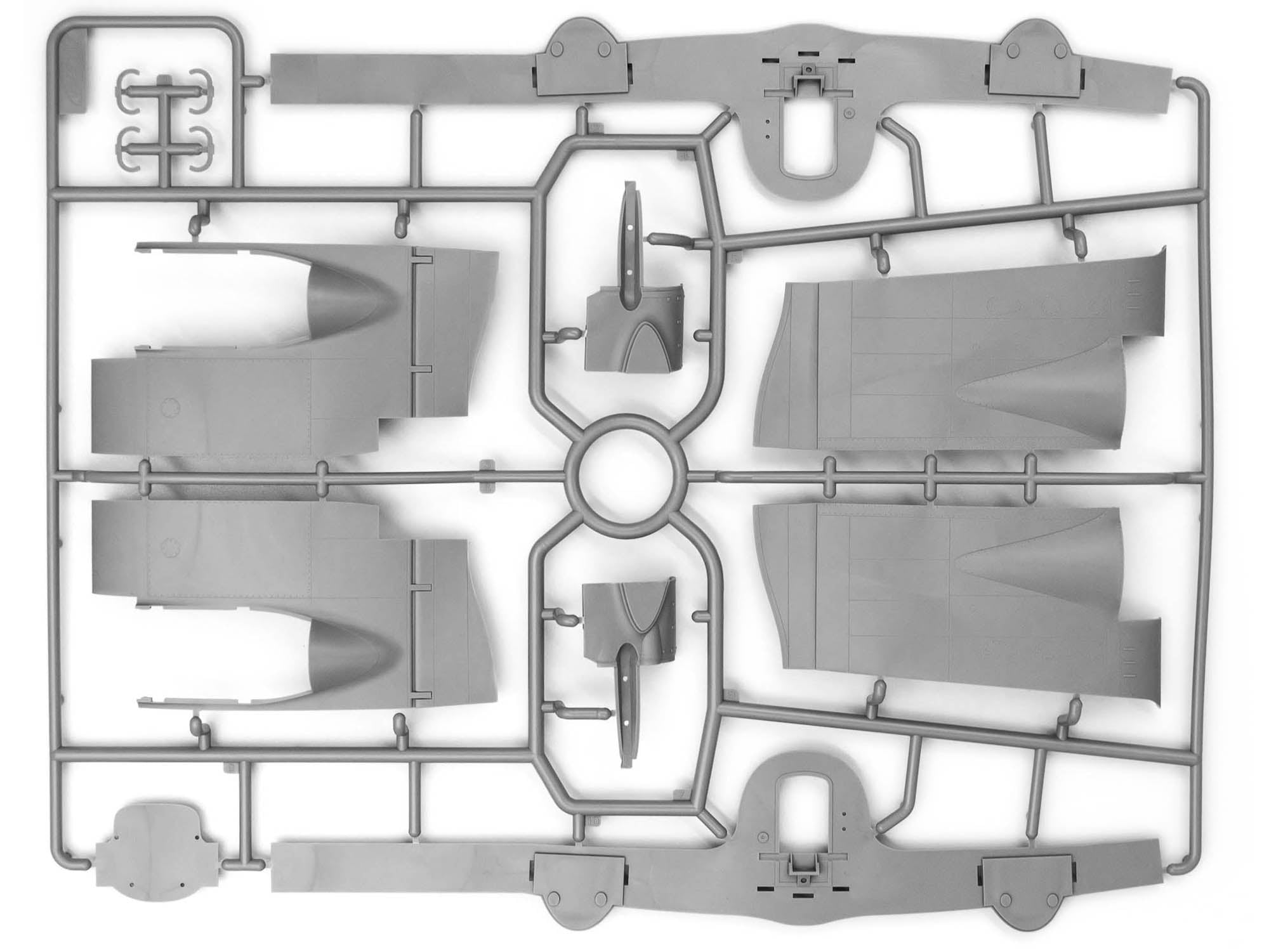 ICM 48260 Plastic model kit Scale 1:48 He 111Z-1 Zwilling WWII German Glider Tug