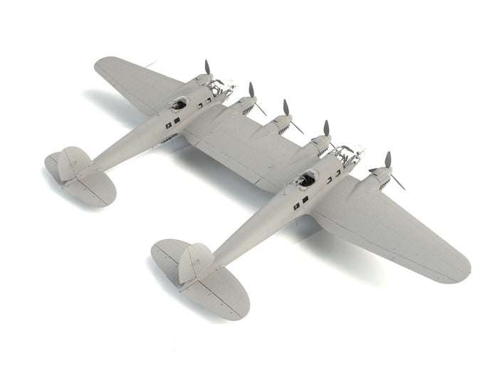ICM 48260 Plastic model kit Scale 1:48 He 111Z-1 Zwilling WWII German Glider Tug