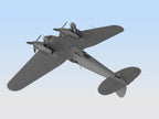 ICM 48263 Scale model aircraft 1:48 He 111H-16, WWII German bomber - kits models