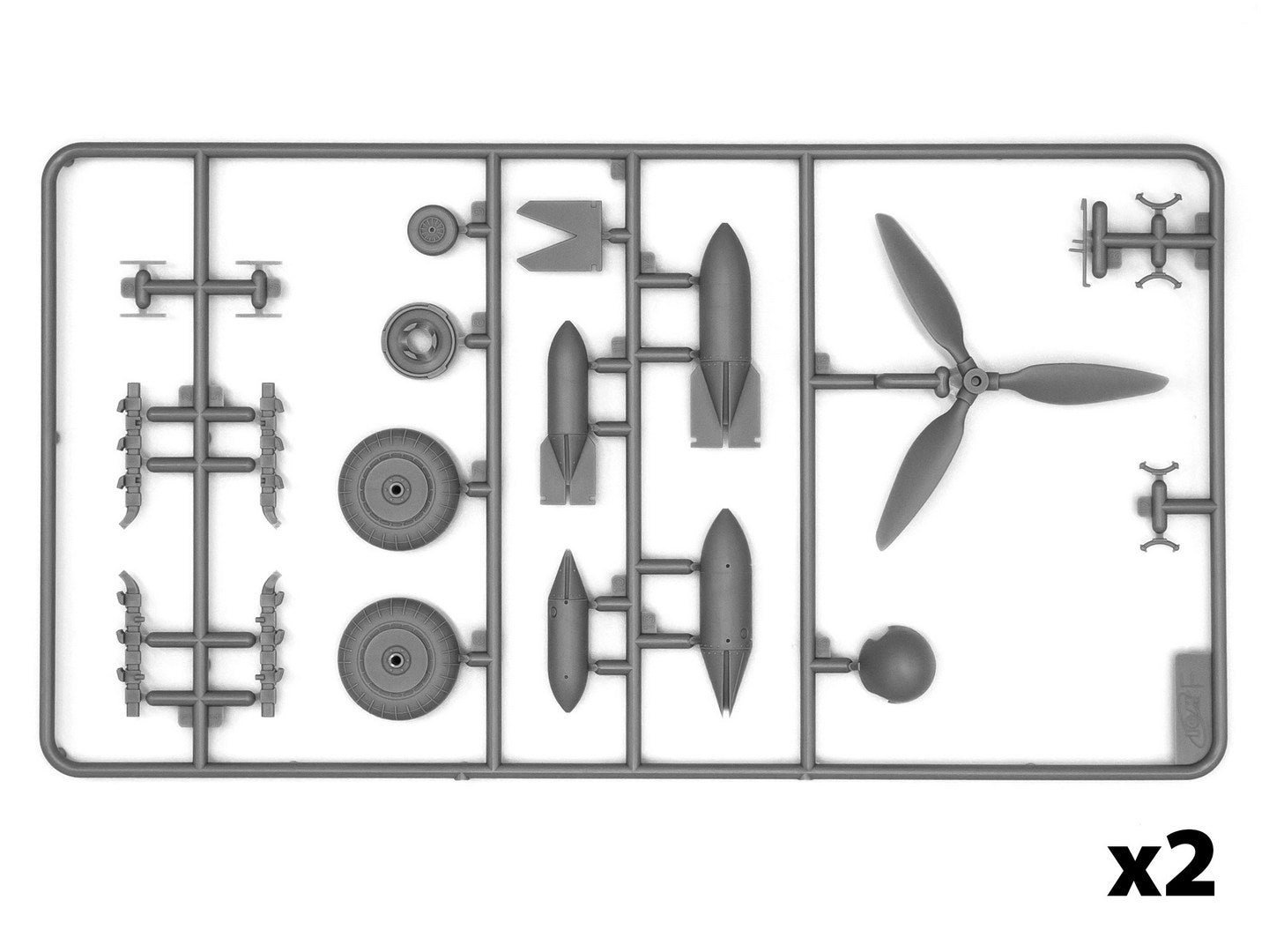 ICM 48264 Plastic model aircraft kit Scale 1:48 He 111H-20, WWII German Bomber