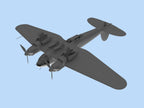 ICM 48265 Plastic model kit Scale 1:48 He 111H-6 North Africa WWII German Bomber