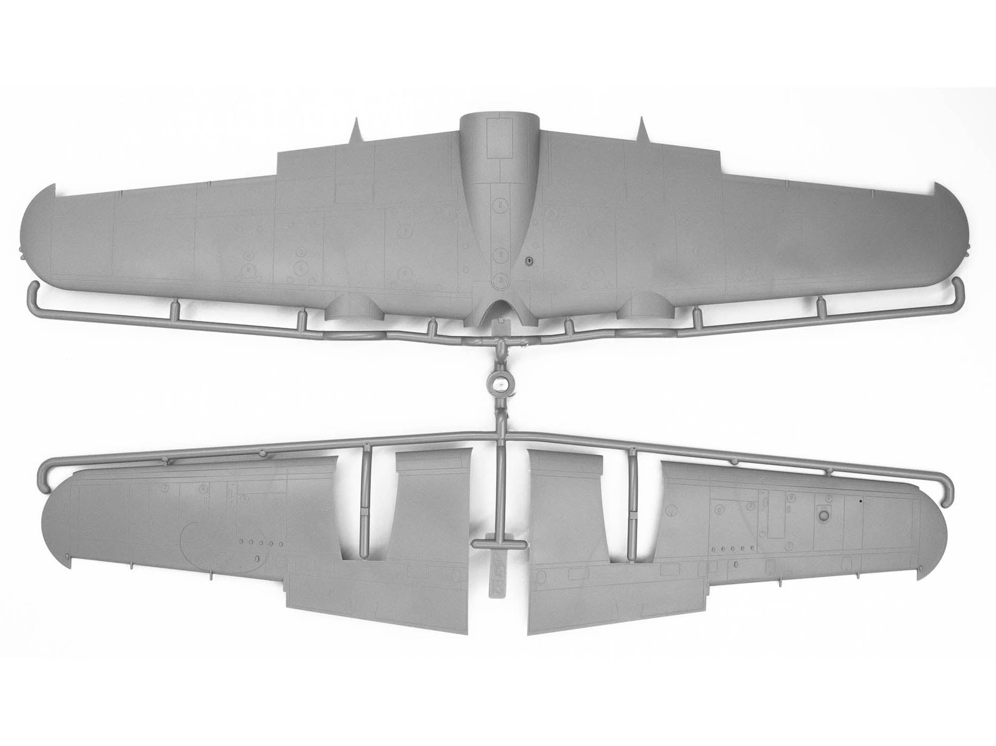 ICM 48272 Plastic aircraft model kit 1:48 Do 217J-1/2, WWII German Night Fighter