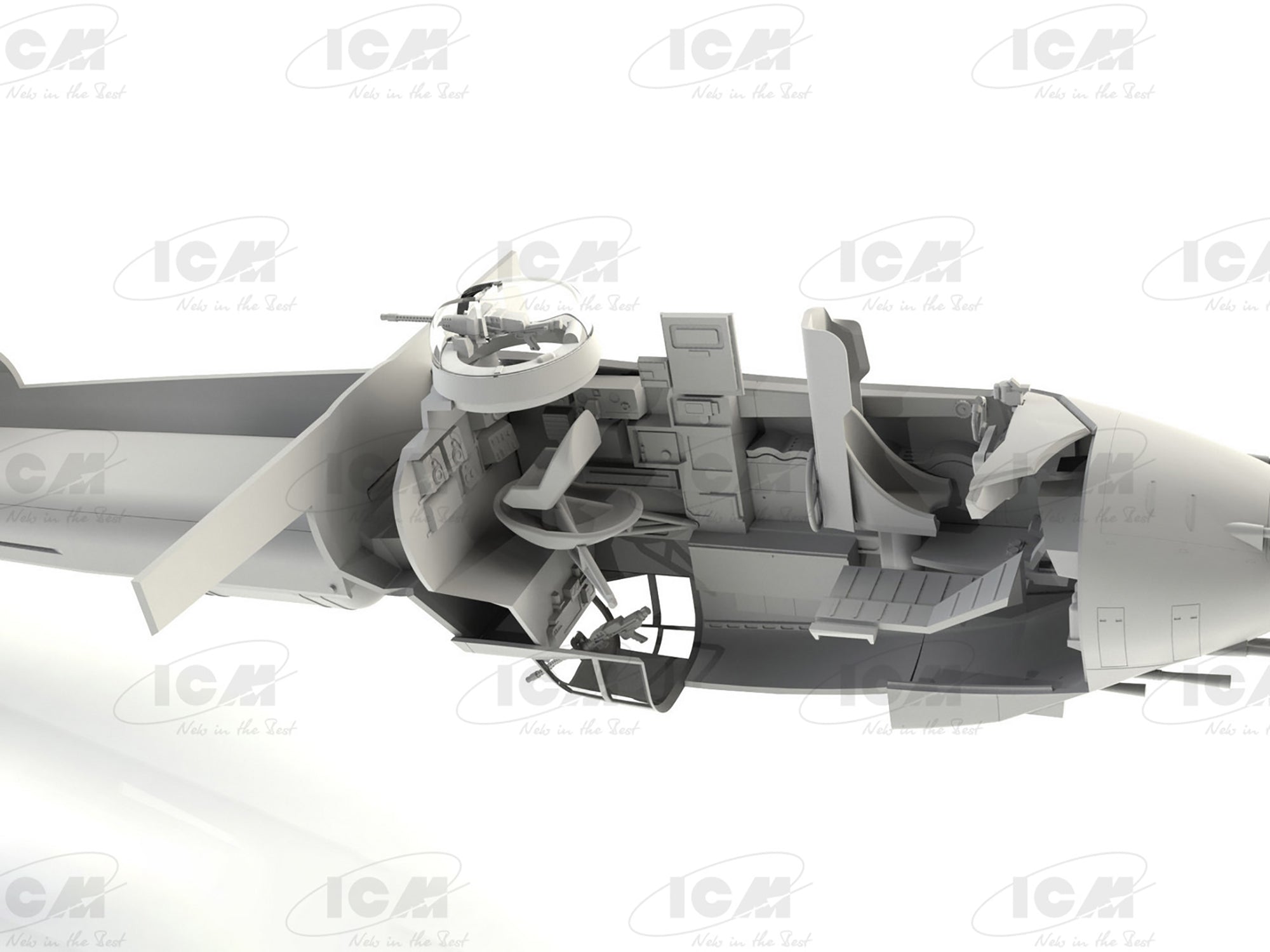 ICM 48272 Plastic aircraft model kit 1:48 Do 217J-1/2, WWII German Night Fighter