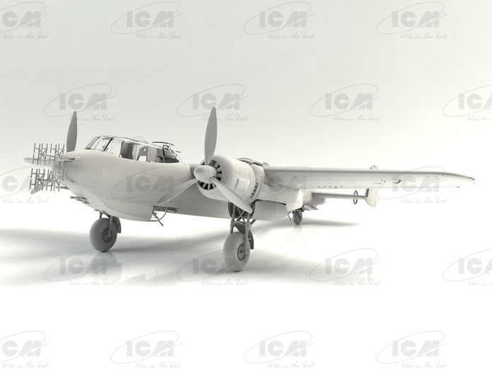 ICM 48272 Plastic aircraft model kit 1:48 Do 217J-1/2, WWII German Night Fighter