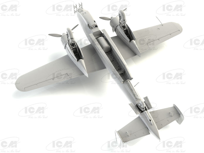 ICM 48272 Plastic aircraft model kit 1:48 Do 217J-1/2, WWII German Night Fighter