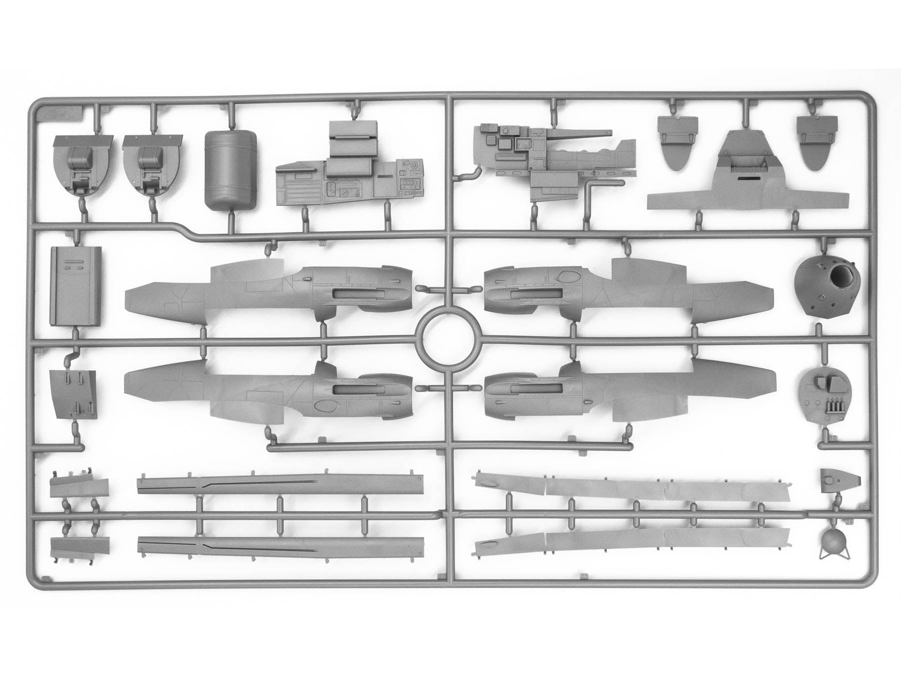 Do 217K-1 WWII German bomber Scale 1:48 ICM48273 Plastic Model Aircraft Kit