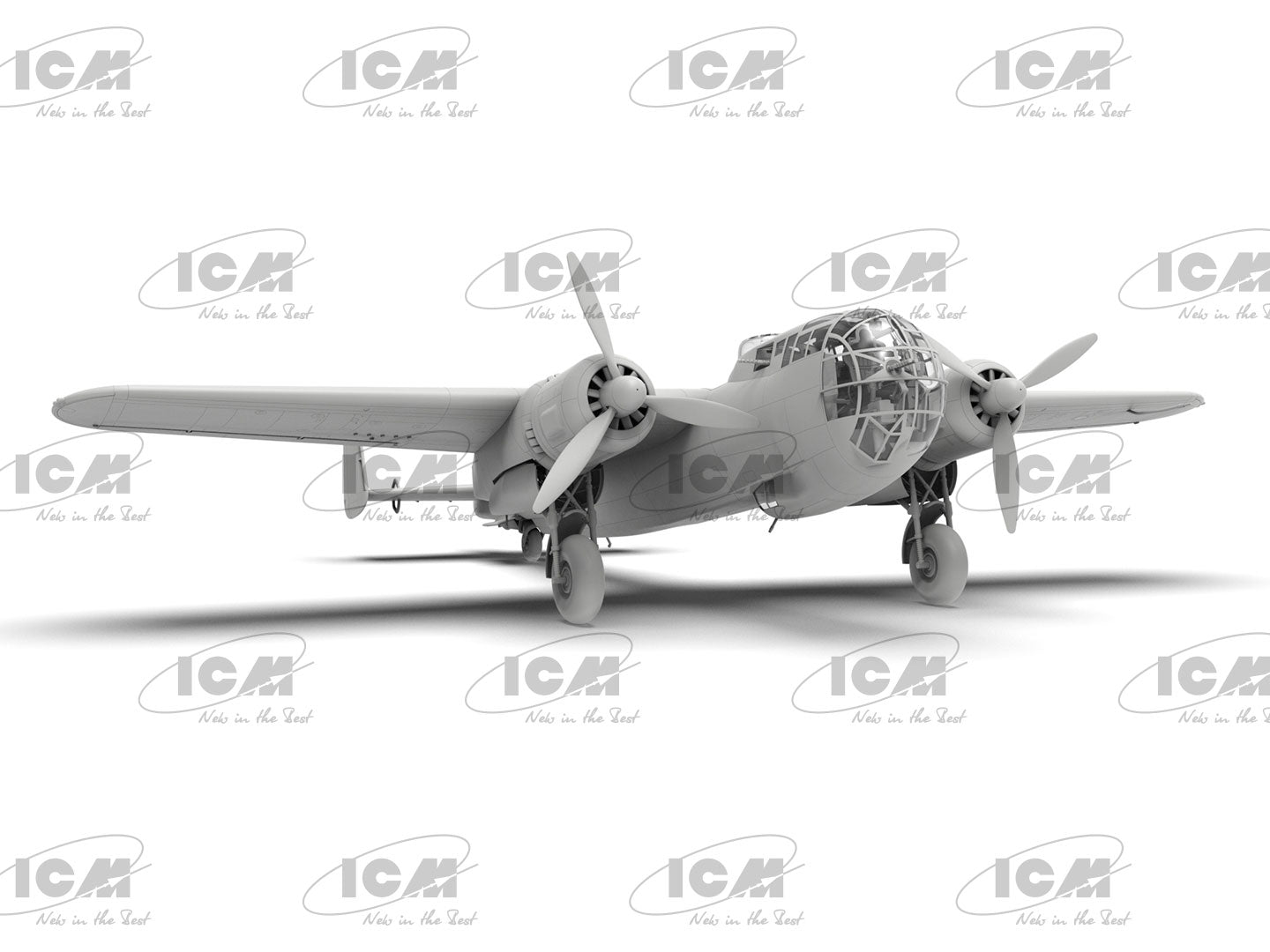 Do 217K-1 WWII German bomber Scale 1:48 ICM48273 Plastic Model Aircraft Kit
