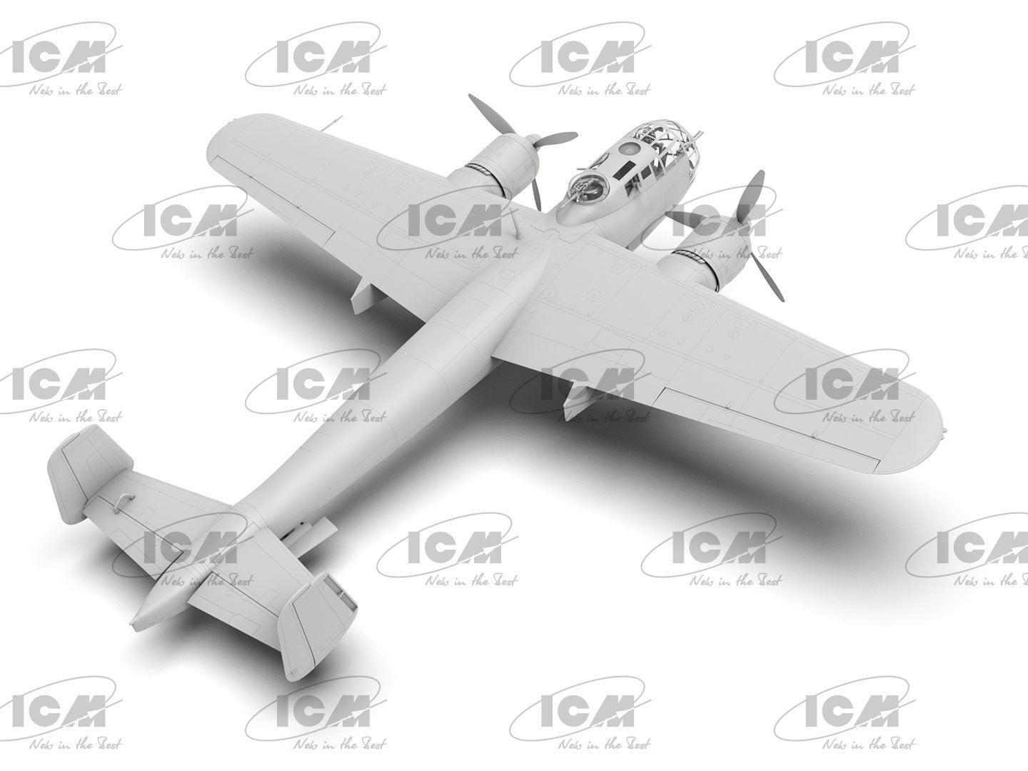 Do 217K-1 WWII German bomber Scale 1:48 ICM48273 Plastic Model Aircraft Kit