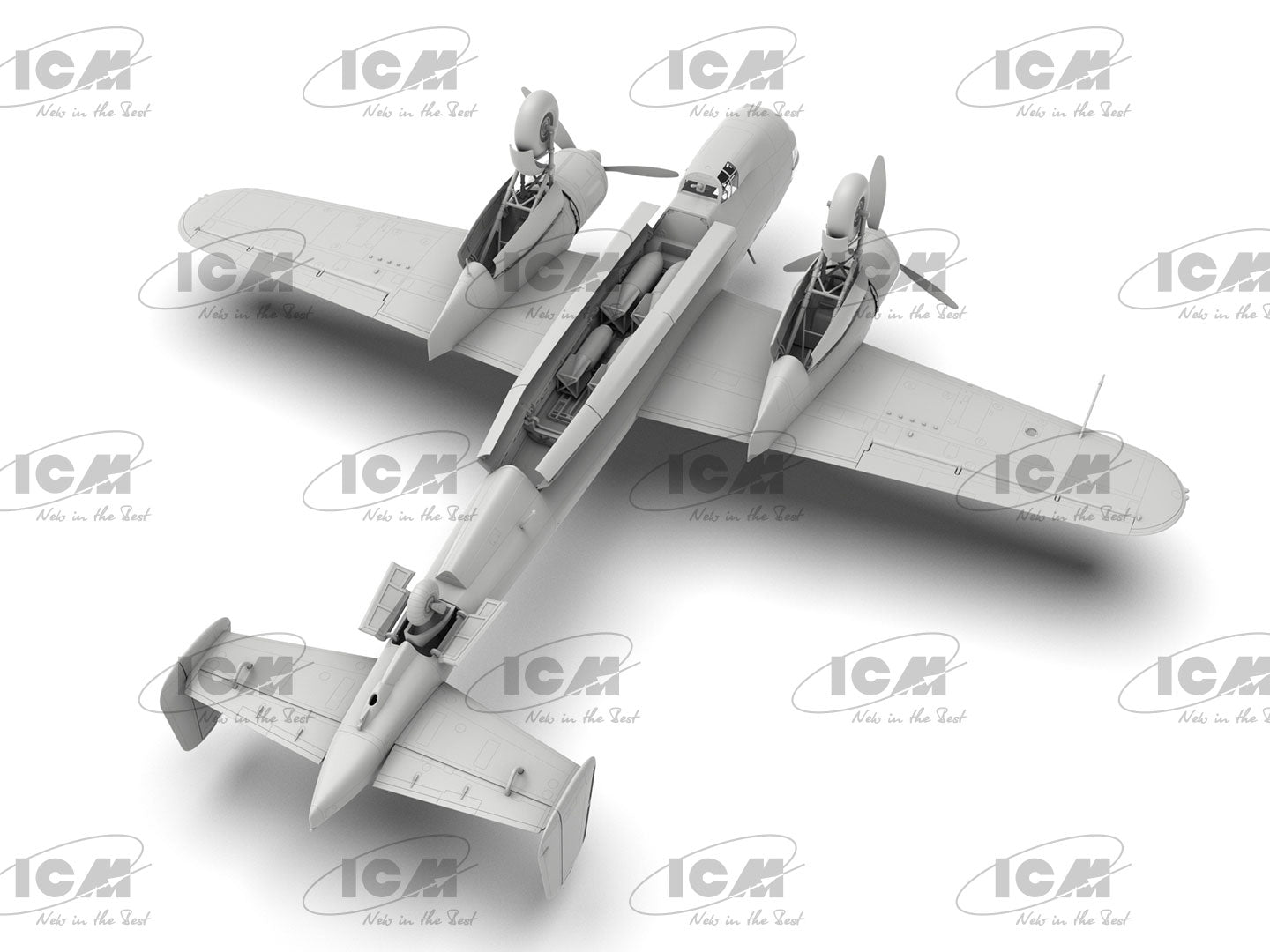 Do 217K-1 WWII German bomber Scale 1:48 ICM48273 Plastic Model Aircraft Kit
