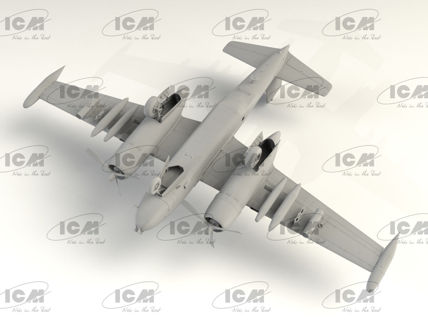 ICM 48278 Plastic model kit aircraft Scale 1:48 B-26K Counter Invader (early)