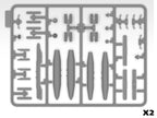 ICM 48279 Scale model aircraft kit 1:48 B-26K Counter Invader, USAF Vietnam War
