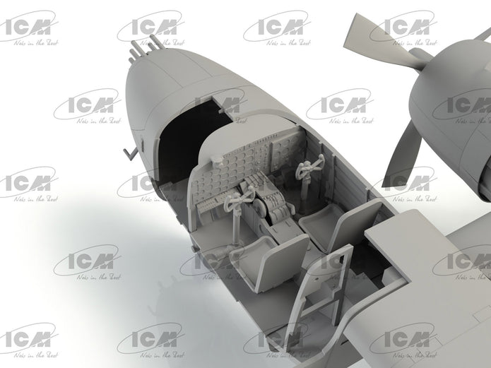 ICM 48279 Scale model aircraft kit 1:48 B-26K Counter Invader, USAF Vietnam War
