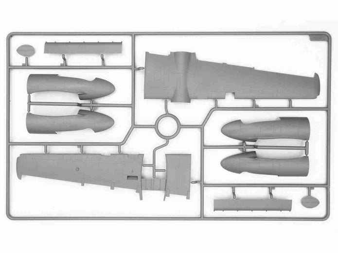 ICM 48280 model kit aircraft 1:48 B-26K with USAF Pilots & Ground Personnel